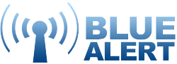 blue alert logo