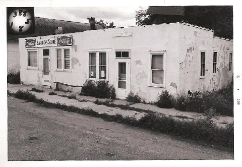 Historic storefront in Nortonville, ND