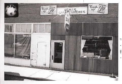 Historic cafe in Marion, ND