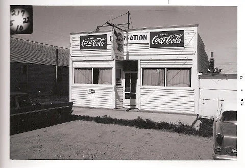 Historic storefront in Grand Rapids, ND
