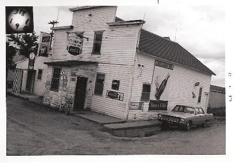 Historic storefront in Nortonville, ND
