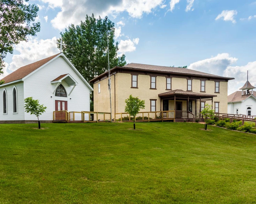 Exterior of the LaMoure County Museum at Memorial Park
